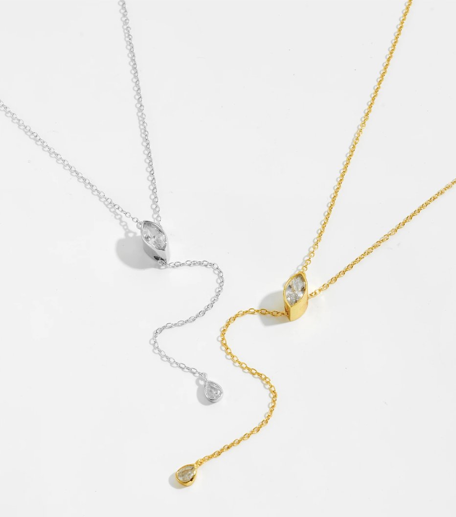 LINA LARIAT NECKLACE